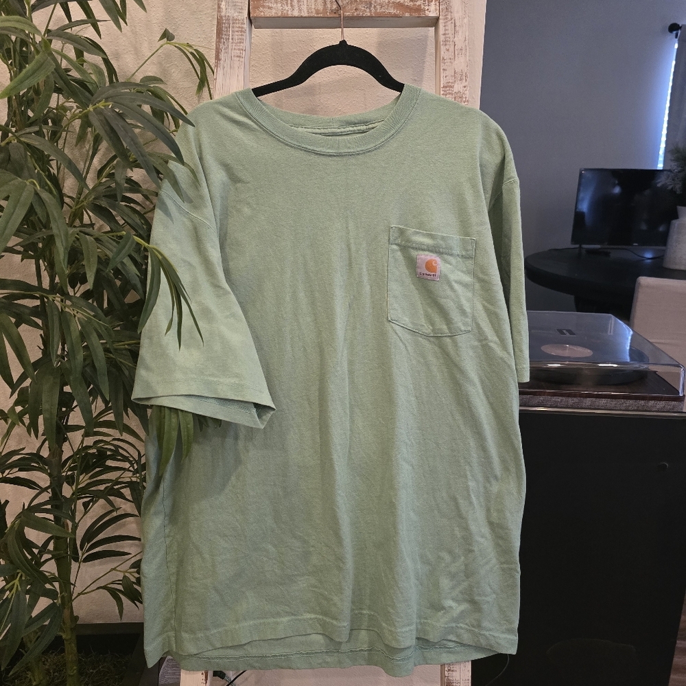 Carhartt Tshirt SIZE xl sea green